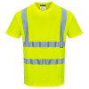 Tricou semnal Portwest S170, galben potrivit pentru sublimare